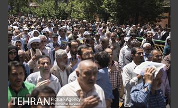 تشییع شهدای حادثه تروریستی تهران 5