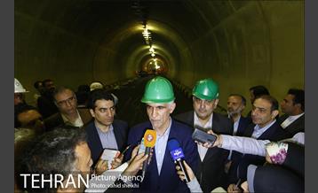 بازدید دکتر افشانی از تونل آرش-اسفندیار 27