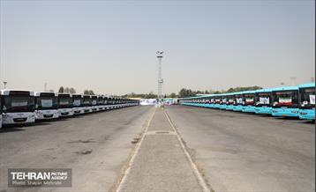 رونمایی از ۱۰۰ دستگاه اتوبوس ناوگان حمل و نقل عمومی شهر تهران 39