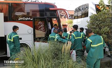 اعزام کاروان خادم الحسین (ع) منطقه 5 2