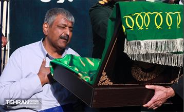 آیین کلنگ زنی ساخت سومین کلانتری منطقه هشت