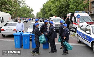 خدمات شهرداری تهران در پایان روز قدس 24