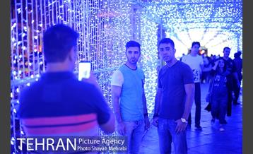 تونل نوری بوستان دانشجو به مناسبت دهه کرامت 10