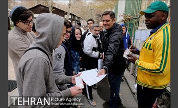 مسابقه پیاده روی و جهت یابی در پارک ملت 12