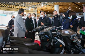 مراسم افتتاح نمایشگاه حمل و نقل پاک 18