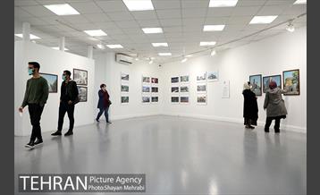 بازدید احمد مسجد جامعی از نمایشگاه تهران از منظر هنرمندان 28