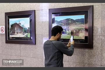 افتتاح نمایشگاه عکس رومانی در ایستگاه مترو تجریش 11