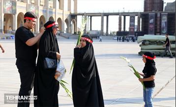 بدرقه خادمان و زائران اربعین 1