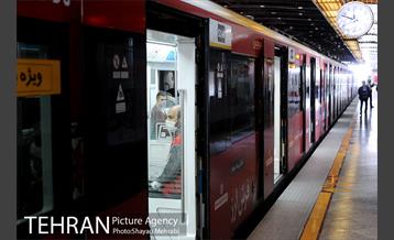 عملیات ضدعفونی کردن مترو تهران 47