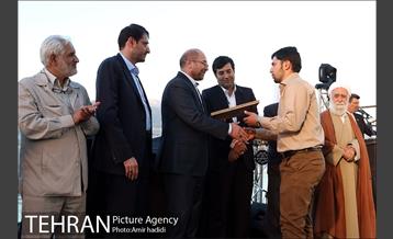 آیین بهره برداری همزمان 4 پروژه عمرانی پایتخت 15