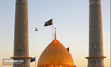 آیین تعویض پرچم گنبد حضرت عبدالعظیم الحسنی(ع) 15