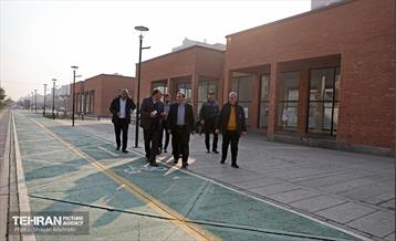 بازدید مدیرکل حوزه شهردار تهران از باغ راه حضرت زهرا(س) 54