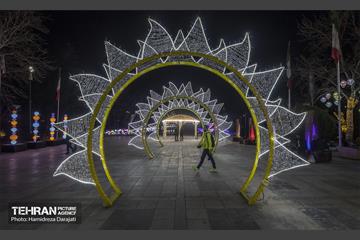 تهران غرق در نور 6