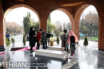 رونمایی از مقبره شهدای گمنام بوستان 22 بهمن 27