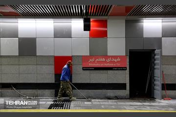 توسعه متروی تهران؛ ایستگاه شهدای هفتم تیر و میدان ولیعصر(عج) 34
