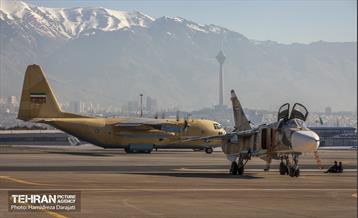 تمرین رژه نیروی هوایی ارتش 56