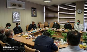 جلسه تودیع و معارفه معاون خدمات شهری و محیط زیست شهرداری تهران 1