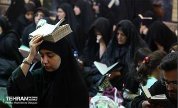 احیای شب‌ بیست‌ویکم ماه رمضان در مقبره الشهدای گمنام ندسا 19