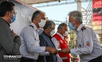 آیین گرامیداشت روز آتش نشان با حضور شهردار تهران 73