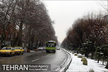 روز برفی بلوار کشاورز 22