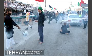 پیاده روی زائران به سمت کربلا از مرز شلمچه 22