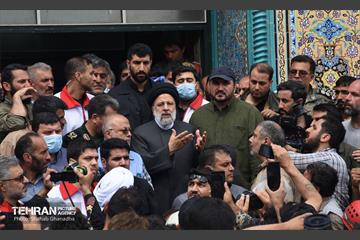 امداد رسانی شهرداری منطقه 14 به مناطق سیل زده فیروزکوه 16