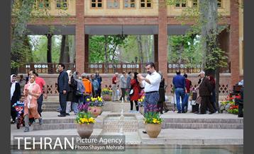 روش گل های لاله در باغ ایرانی 15