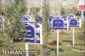 مراسم کاشت نهال به نام و یاد مشاهیر شهرری‎ 21