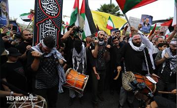 اجتماع مردم تهران در محکومیت جنایت رژیم صهیونیستی 4