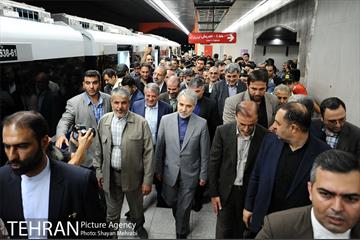 آیین بهره برداری از بخش شرقی خط 7 مترو تهران 19