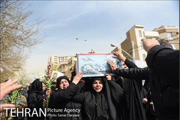 تشییع پیکر مطهر دو شهید گمنام 10