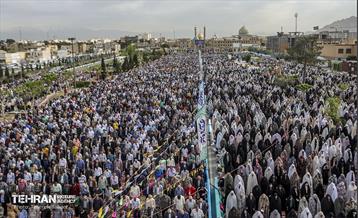 نماز عید سعید فطر در حرم حضرت عبدالعظیم حسنی (ع) 13