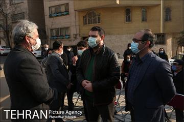 آیین پلاک کوبی خیابان و رونمایی از سردیس منصور پورحیدری‎ 10