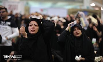 احیای شب بیست‌ویکم ماه رمضان در مصلای امام خمینی (ره) 9