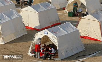 مانور تمرین اسکان اضطراری کلانشهر تهران 42