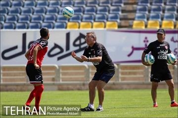 تمرین تیم فوتبال پرسپولیس تهران 24