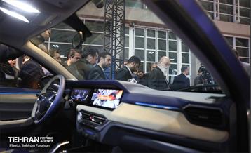 مراسم افتتاح پنجمین نمایشگاه خودرو تهران 16