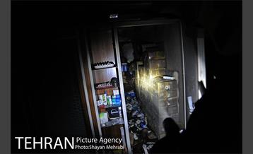 آتش سوزی در ساختمان سینوهه 24