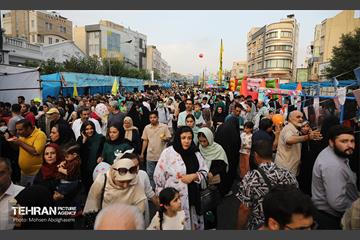 مهمانی ۱۰ کیلومتری عید غدیر در تهران - 3 36