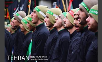 تجمع مردم تهران در پی شهادت سردار قاسم سلیمانی 8