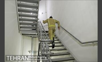 مسابقه پله نوردی آتش نشانان کشور 5