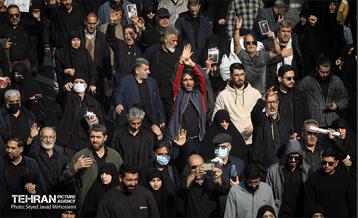 مراسم تشییع پیکرهای ۱۰۰ شهید گمنام 37