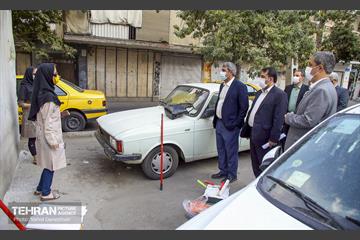 بازدید معاون هماهنگی امور مناطق از منطقه 17