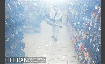 ضدعفونی و پاکسازی بازار تجریش-2 21