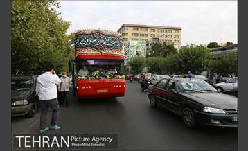 کاروان غدیر خوانى در خیابان هاى تهران 13