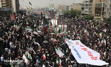تشییع شهدای اقتدار ملی در تهران - 3  39
