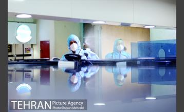 ضد عفونی پایانه مسافربری غرب 13