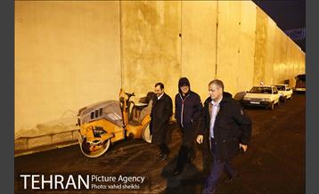 بازدید شبانه مدیران شهری از رود دره ها، مسیل ها و پروژه زیرگذر گیشا 15