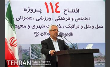 مراسم افتتاح ۱۱۴ پروژه شهری در منطقه ۱۶ 19