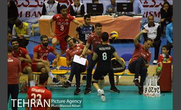 دیدار تیم های ملی والیبال ایران و هند 16